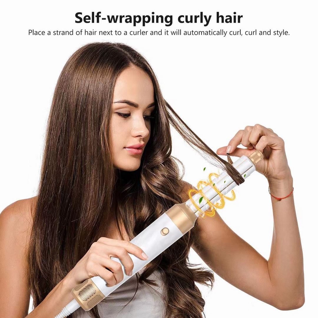 Skanto | 7-i-1 Airwrap Hårstyler | Krøller, retter & volum | Varm/kald luft