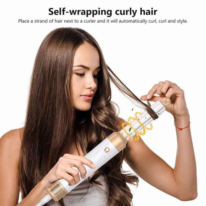 Skanto | 7-i-1 Airwrap Hårstyler | Krøller, retter & volum | Varm/kald luft