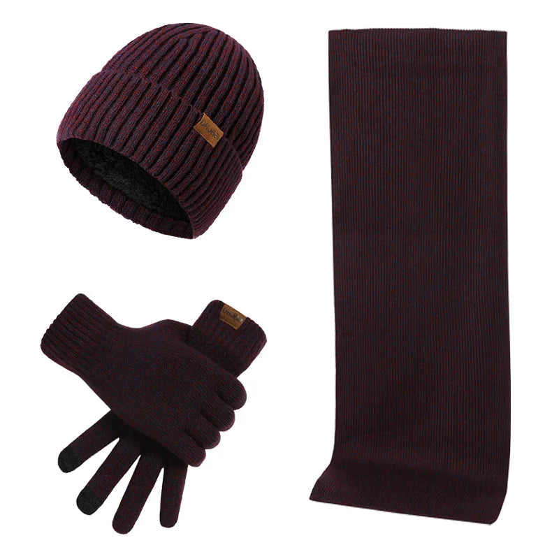 ArcticStyle – Trendy Vintersett med Lue og Vanter Skanto