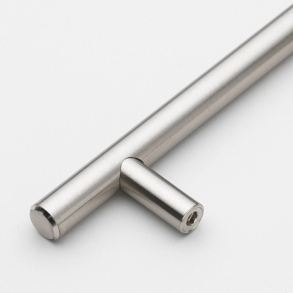 Skanto | Børstet Nikkel Modern Rustfritt Stål Skuffehardware T-Bar Håndtak