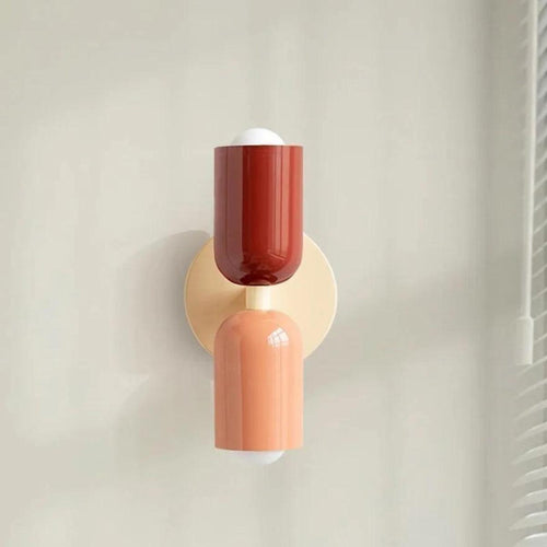 Skanto | Vegglamper Moderne Glass Dobbel Skygge Lampe