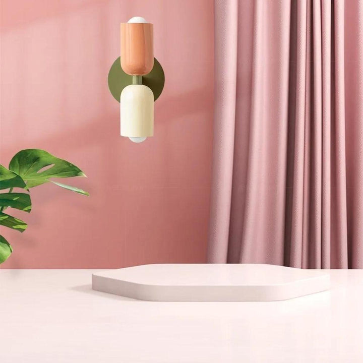 Skanto | Vegglamper Moderne Glass Dobbel Skygge Lampe