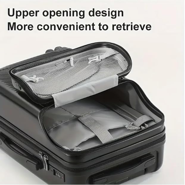 Skanto | Hard Shell Håndbagasje med Koppbeholder, USB-port og TSA-lås