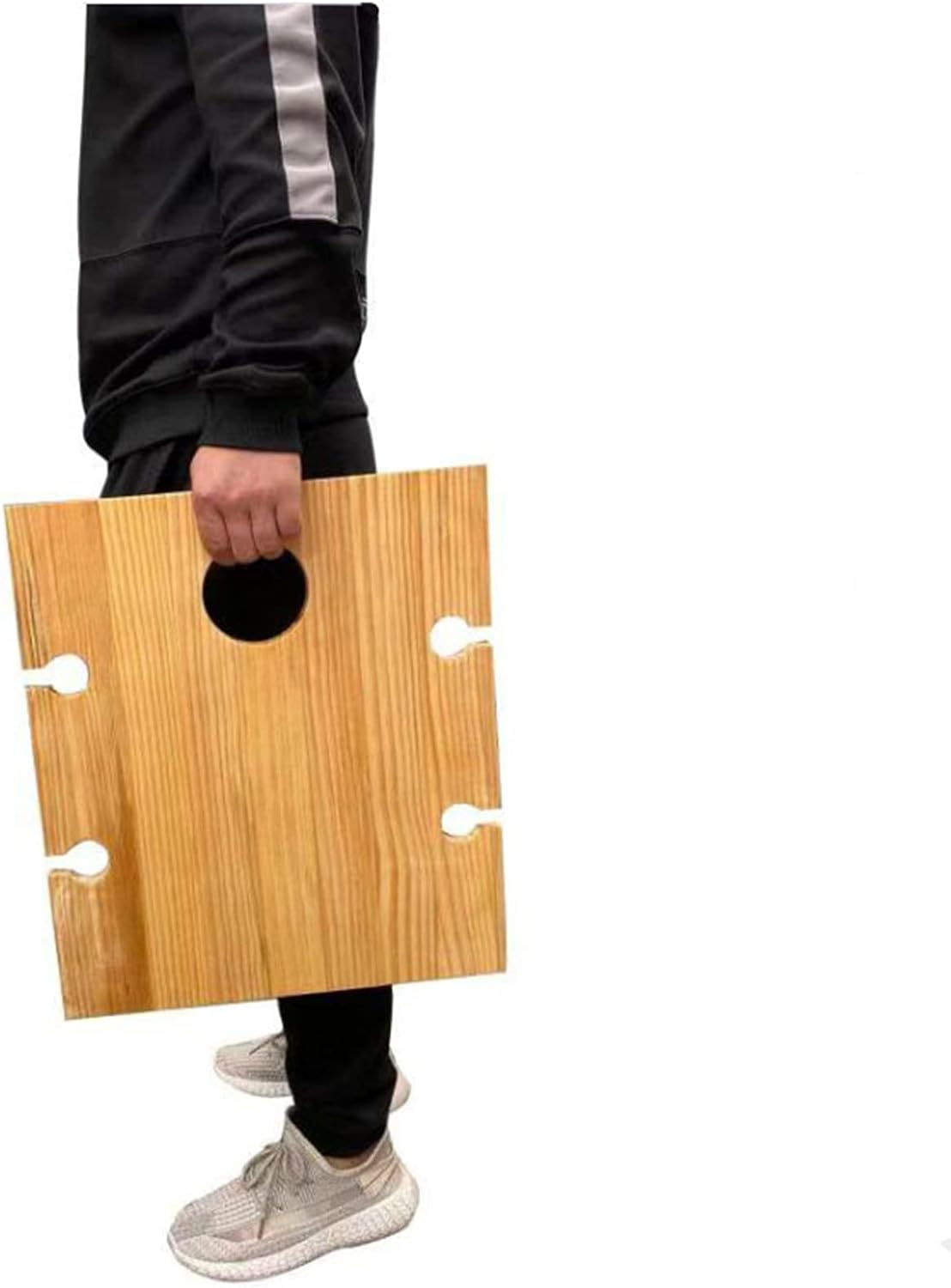 Norvo | Bærbar Vintabell Vinlora FoldWood | Sammenleggbar & Mobil | Laget av Tre | Med Flaske- og Glassholder | For Piknik, Hage & Camping