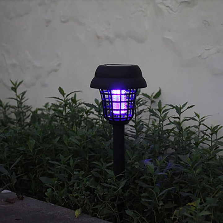 Skanto | Sol Insektdreper med LED Lys – Vanntett Hagebelysning for Myggavvisning