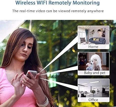 Skanto | Trådløst 1080P WiFi sikkerhetskamera - Beskytt hjemmet ditt