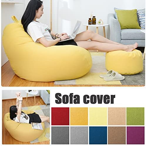 Norvo | Bean Bag Trekk | Ergonomisk og Stilfullt | 80x90 cm, 100x120 cm