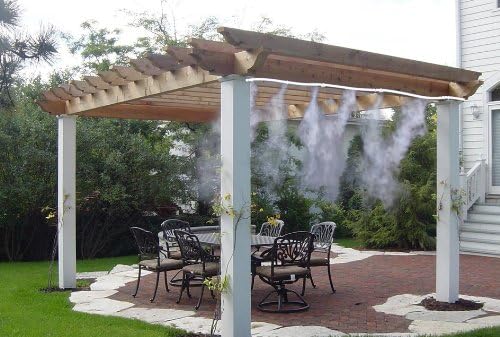 Skanto | Sprinklersystem – Vannslange med spraydysjer for forfriskende avkjøling i hagen