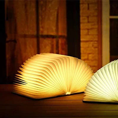 Skanto | Sammenleggbar Boklampe med Varm LED-belysning - StoryGlow