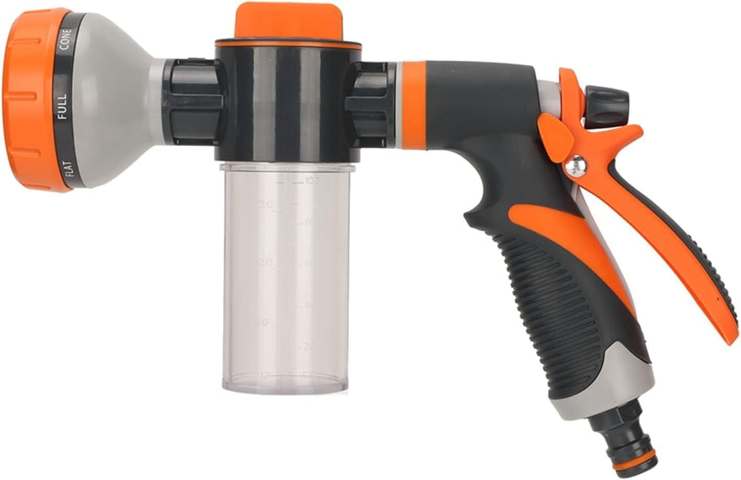 Frendorf | Hage Vanning Skum Sprayer 8 Moduser Høytrykk Hånddusj