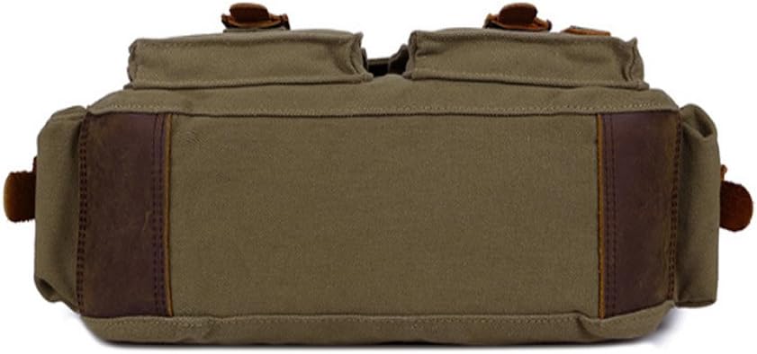 RetroCarry Bag – Vintage Canvas Skulderveske for Laptoper Skanto