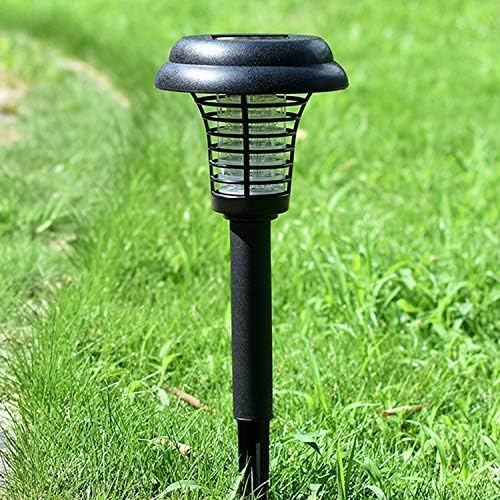 Skanto | Sol Insektdreper med LED Lys – Vanntett Hagebelysning for Myggavvisning