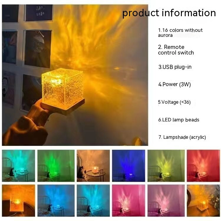 16-farge LED vannbølge lampe. | Skanto