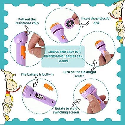 Norvo | Dyreventyr | Stimuler fantasien før sengetid - Tegneserie dyrebil prosjektorleketøy for barn