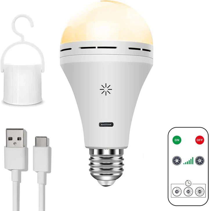 Skanto | FlexiGlow - Trådløs USB-oppladbar LED-lampe
