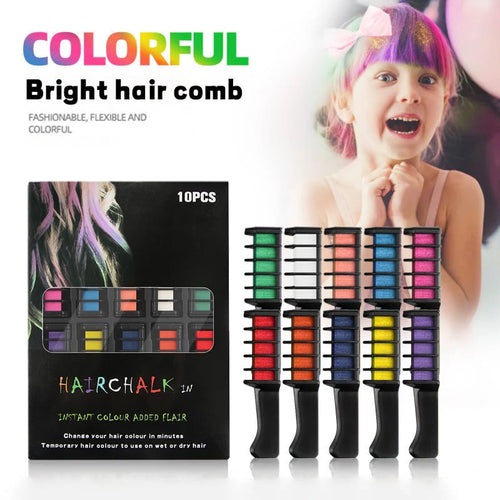 Skanto | Hårfarge Kam🌈10 PCS