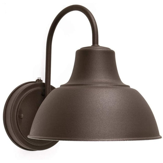 Norvo | Coramdeo Rustikk Bronse S dusk til dawn 8.5” Barnlys med Fotocelle Sensor, Utendørs Veggarmatur