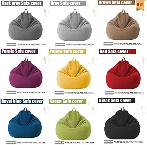 Norvo | Bean Bag Trekk | Ergonomisk og Stilfullt | 80x90 cm, 100x120 cm