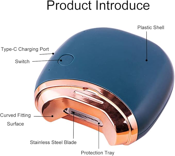 Skanto | Intelligent Elektrisk Negleklipper – Automatisk Trimmer for Perfekte Negler