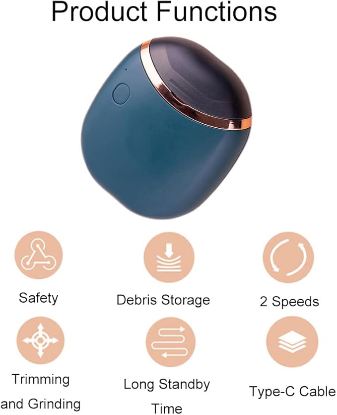 Skanto | Intelligent Elektrisk Negleklipper – Automatisk Trimmer for Perfekte Negler
