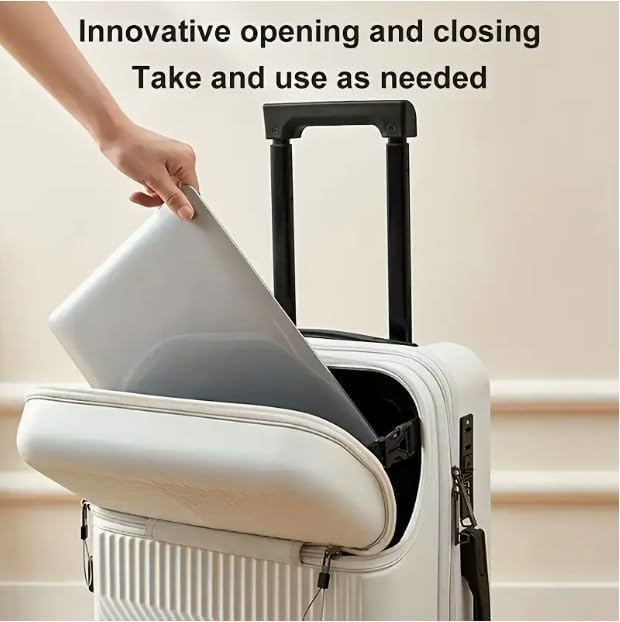 Hard Shell Carry-On med koppholder, USB-port og TSA-lås | Skanto