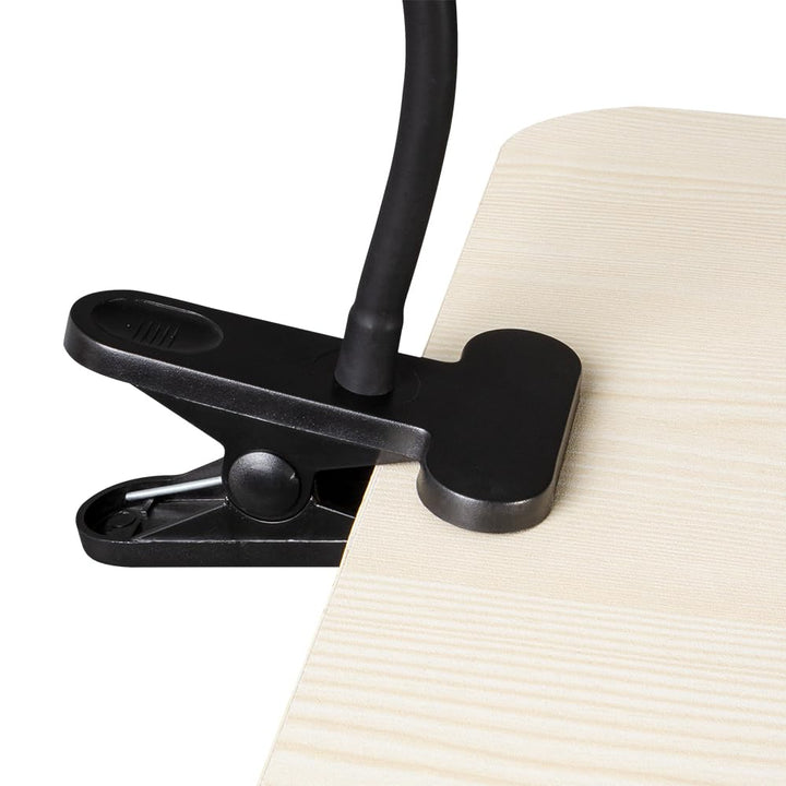 Skanto | Ottlite Clip-On Led Lampe - Justerbart Clearsun Lys For Skriver, Piano, Og Bord, Svart