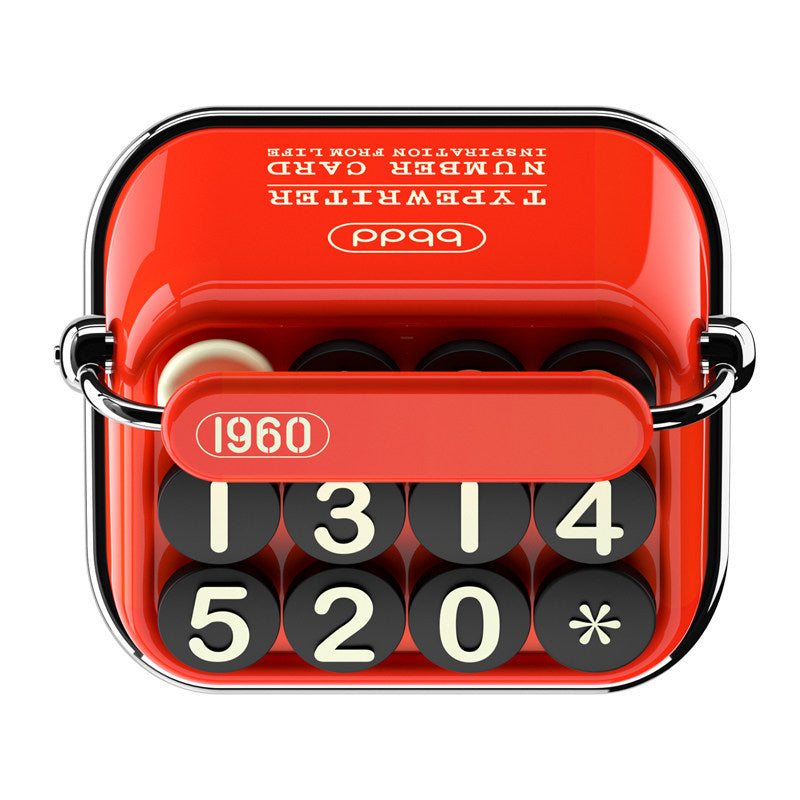 Skanto | Retro Kreativ Midlertidig Parkeringsnummerplate