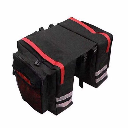 Skanto | Bakre Rack Dobbel Pannier Sykkel Bagasje for MTB og Tur-sykler
