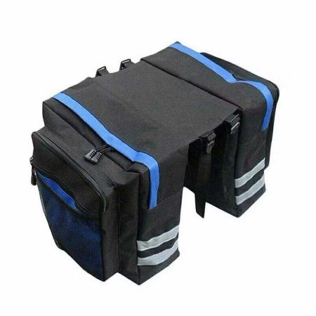 Skanto | Bakre Rack Dobbel Pannier Sykkel Bagasje for MTB og Tur-sykler