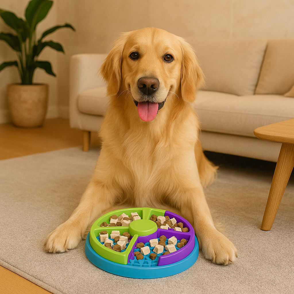 Norvo | FurryYum - Fengslende langsomfôrer som et puslespillspill for kjæledyr å spise og leke