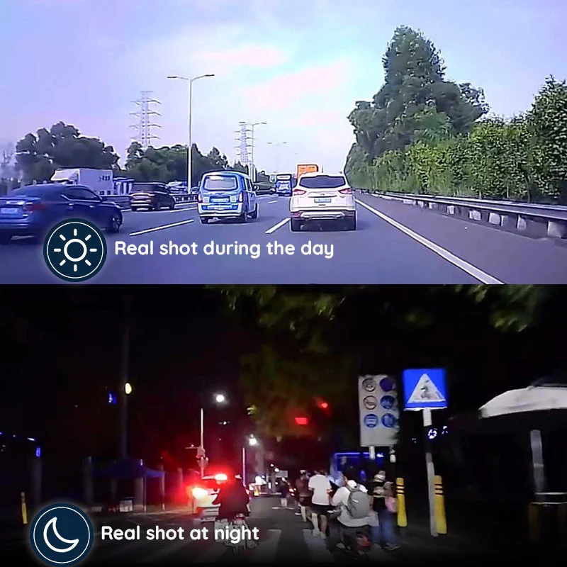 Skanto | Bredvinkel 1920x1080P FHD Dual Dash Cam