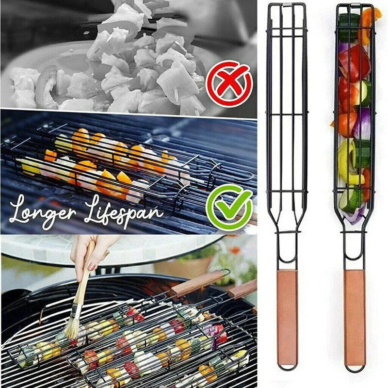 Gjenbrukbare Kabob Grill Kurver | Skanto