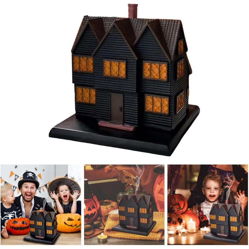 Skanto | Halloween Heks Hus Backflow Røkelsebrenner