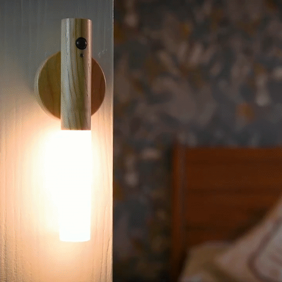 LED Nattlys med Bevegelsessensor - Umiddelbar Belysning for Hjem | Skanto