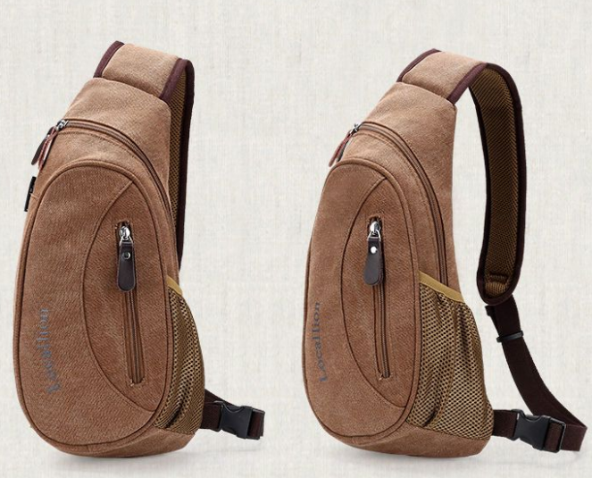 Skanto | Løs bryst-crossbody-sekk