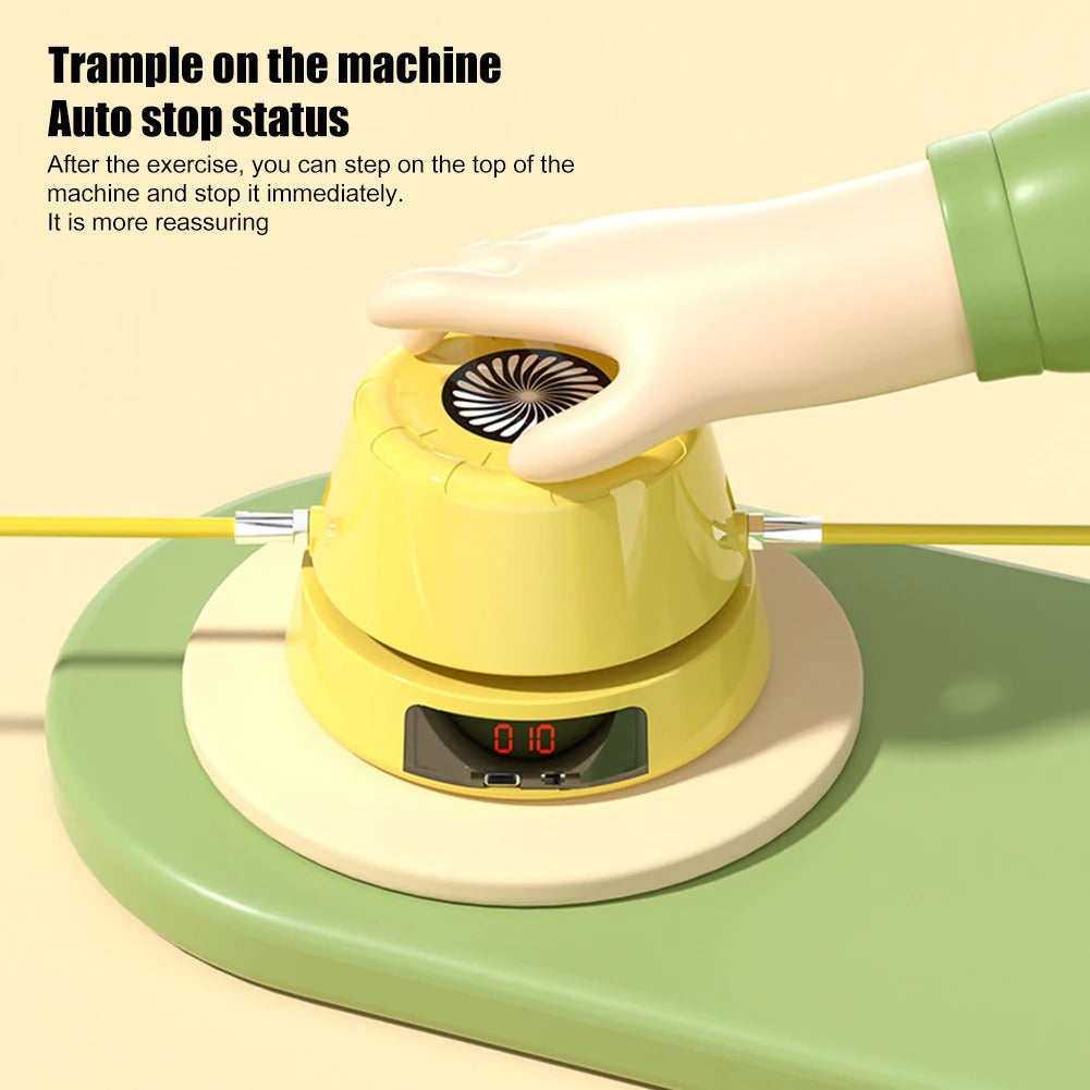 Norvo | Smart Elektronisk Hoppetau Maskin – Interaktiv Kardiovaskulær Treningsenhet for Familie og Barn