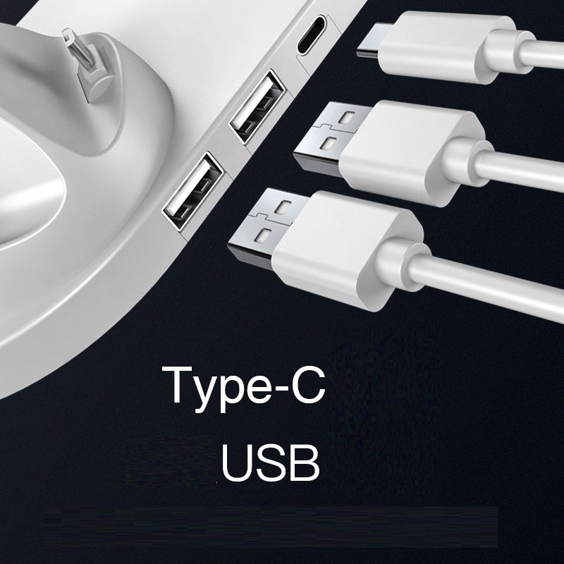 6-i-1 Hurtigladestasjon for iPhone og Uhr | Skanto