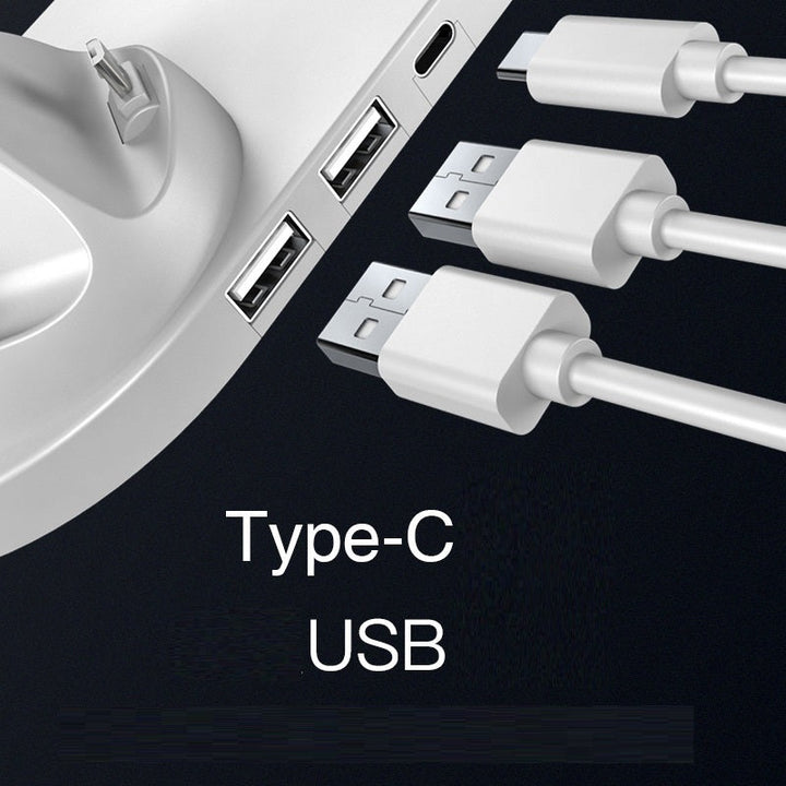 6-i-1 Hurtigladestasjon for iPhone og Uhr | Skanto