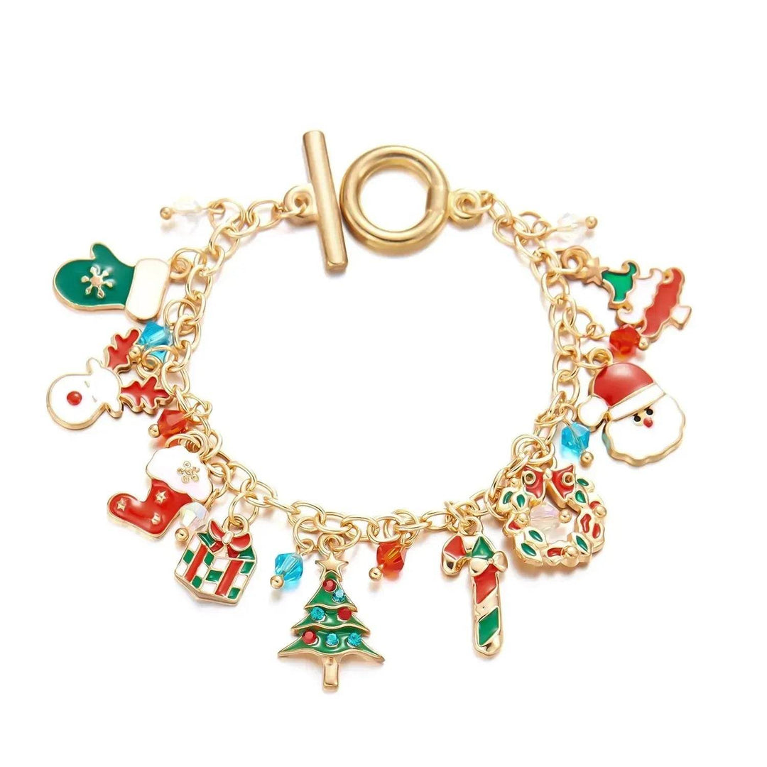 Skanto | Jule adventscharms armbånd Nøtteknekkeren Charm armbånd