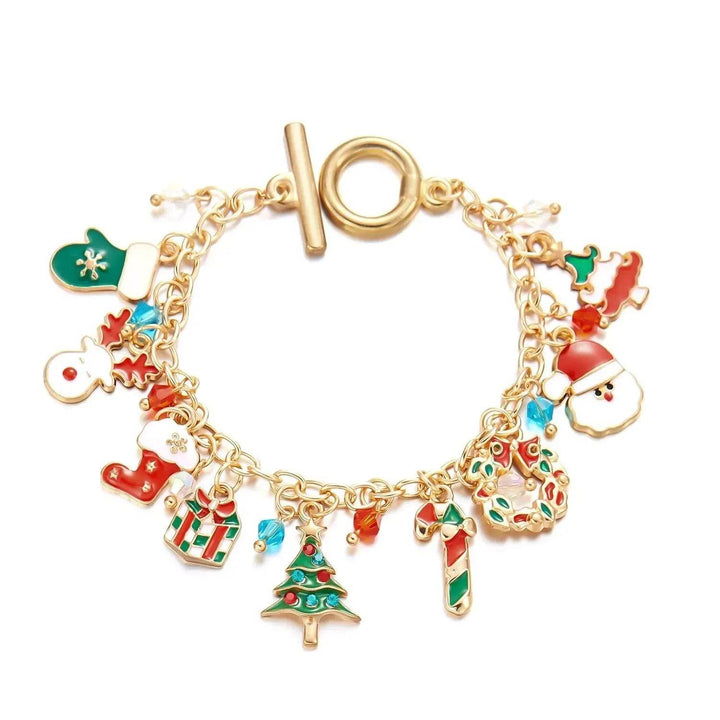 Skanto | Jule adventscharms armbånd Nøtteknekkeren Charm armbånd