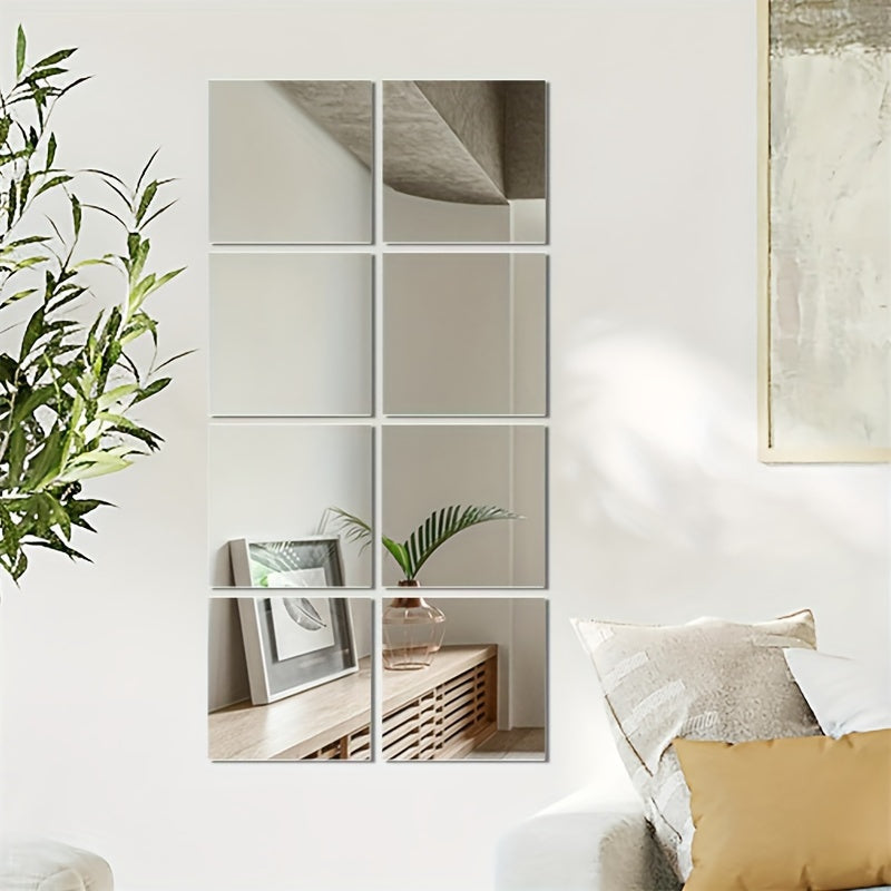 EleganceMirror – Luksus 3D Akryl Speilfliser Sett Skanto