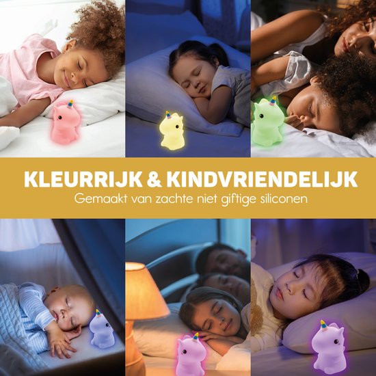 Unicorn Night Light - DreamCrest | Skanto