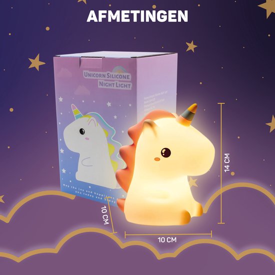 Unicorn Night Light - DreamCrest | Skanto