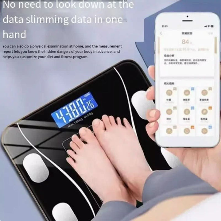 Skanto | Intelligent kroppsanalysevekt med app-tilkobling