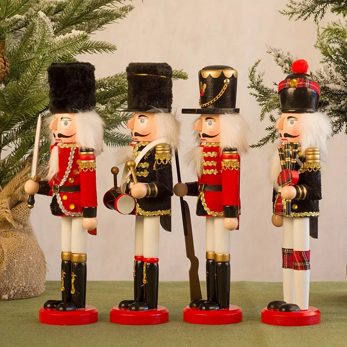 Skanto | NussknackerJoy - Tre Nussknacker Soldatfigur for tidløs julemagisk