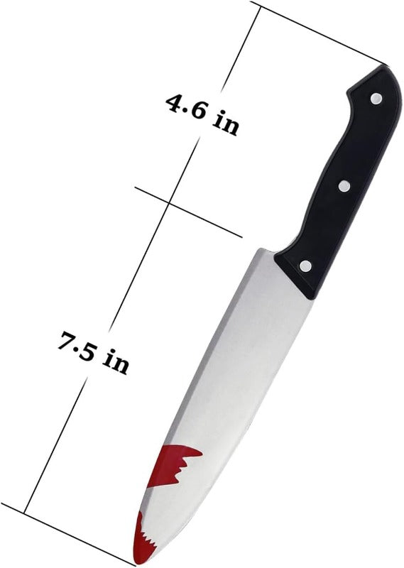 Skanto | April Fool's Blodig Fake Kniv – Realistisk Spøk Rekvisitt