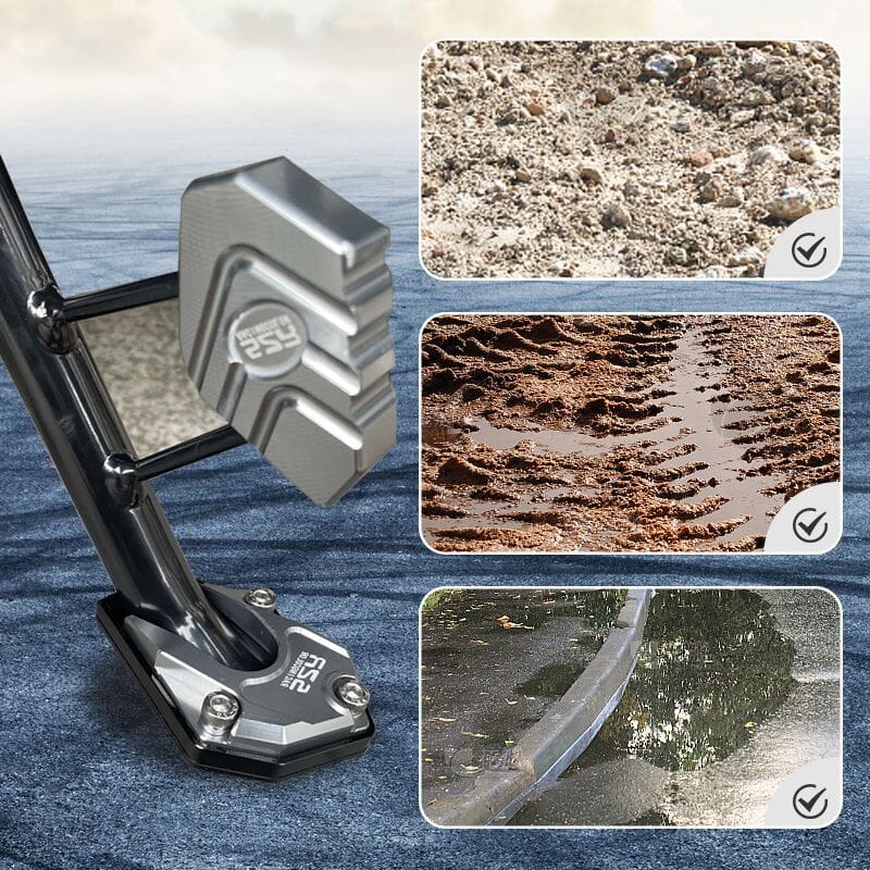 Skanto | GripGuard Pro — Gjør motorsykkelen din klinkeklar sikker – aldri velte igjen, uansett underlaget!