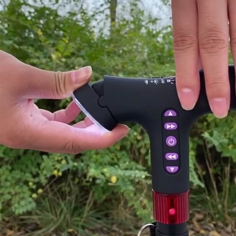Skanto | Smart Gåstokk Med Automatisk Alarm Når Eldre Faller Nede