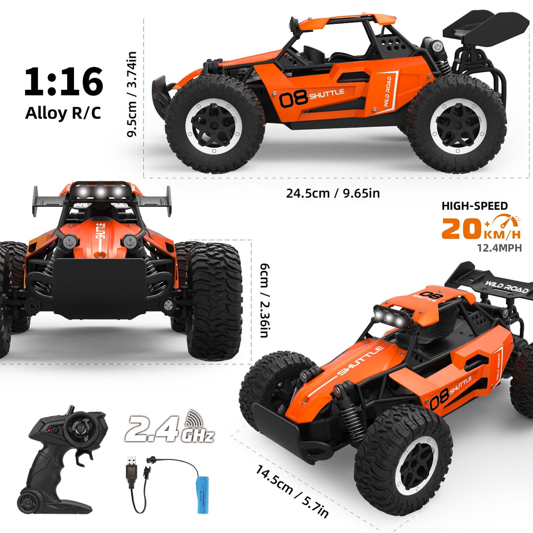 Skanto | Fjernkontroll Off-Road Legering Racing Bil