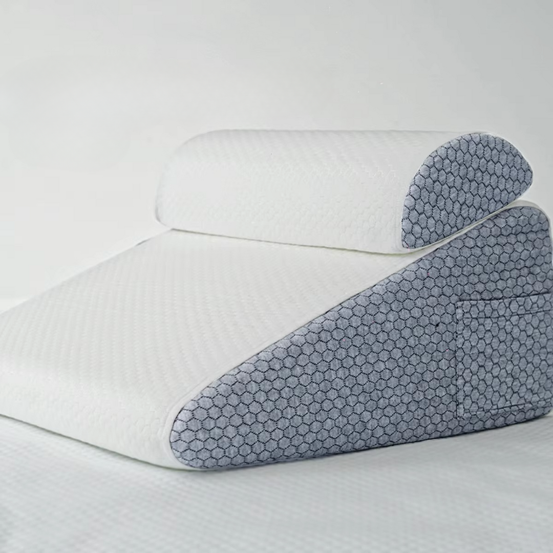 Skanto | Dual Comfort Memory Foam Ortopediske Vinkelfiller med Pustende Trekk